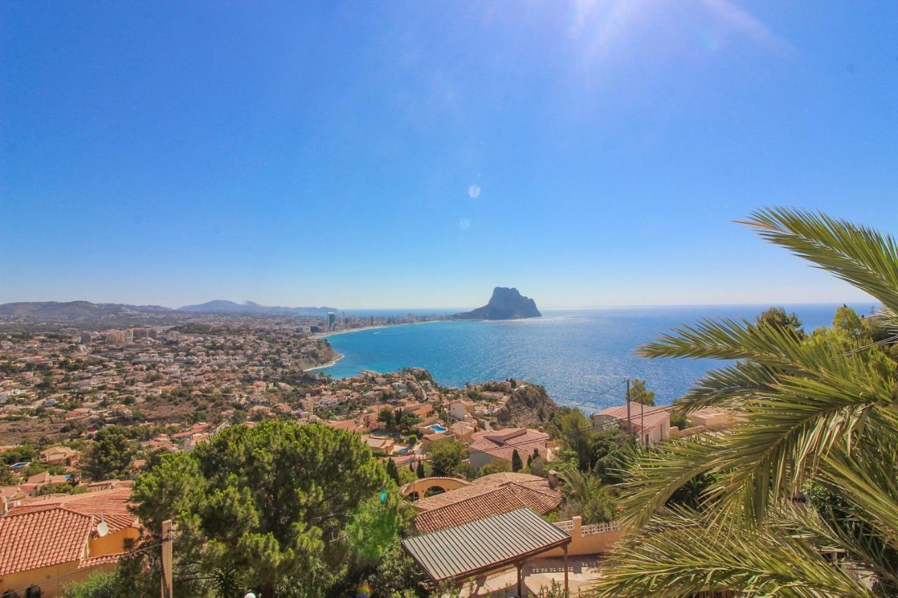 Villa con piscina y vistas al mar - Mar 27 H Calpe Esterno foto